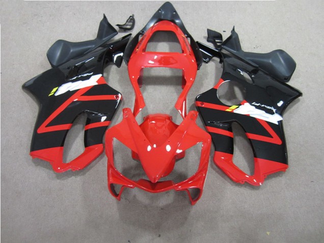 Vermelho Preto Plástico CBR 600 F4i 01-03