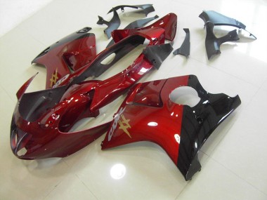 Vermelho Pretobird Carenagem CBR 1100 XX Blackbird 96-07